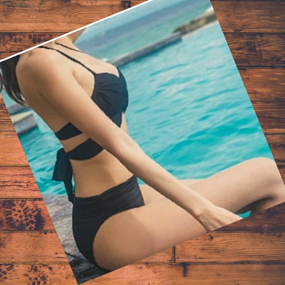WRAP AROUND PUSH UP BIKINI SET